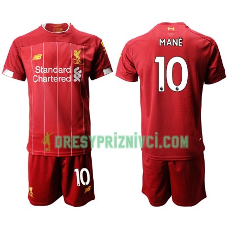 Fotbalový Komplet Liverpool MANE 10 Dětské Domácí 2019-2020 Krátký Rukáv (+ trenýrky)